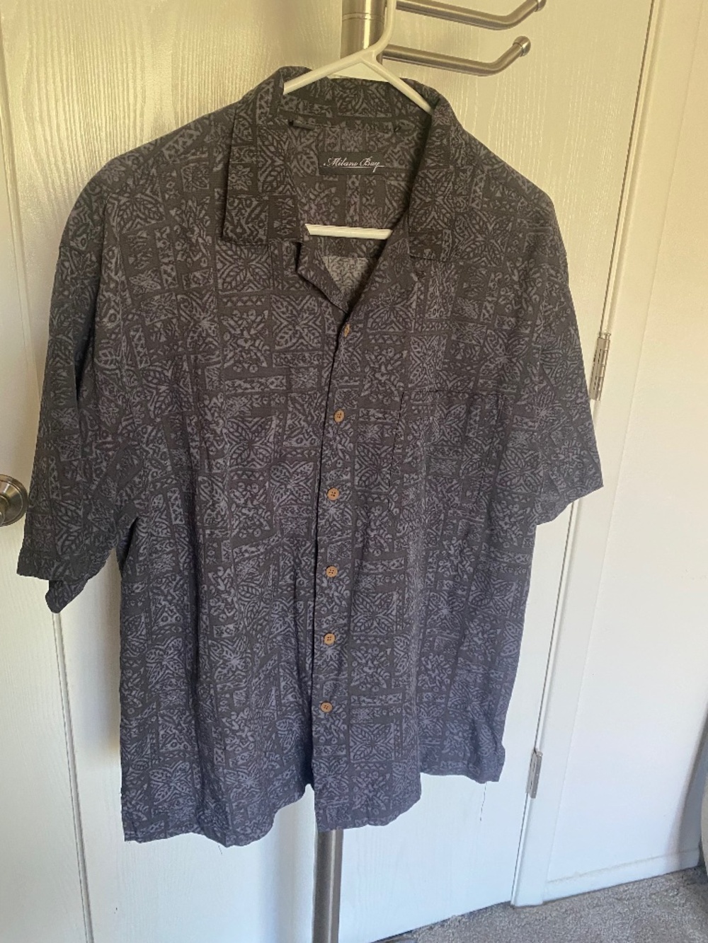 Milano Bay Mens Short sleeve shirt - XL
